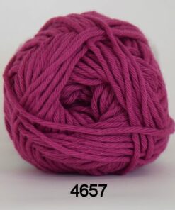 Cotton 8/8 fv 4657 Mørk Pink