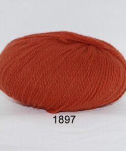 Hjerte Fine Highland Wool - Uldgarn - Hjertegarn - fv 1897 Mørk Orange