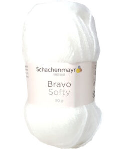 Schachenmayr Bravo Softy Akrylgarn 8224 Hvid